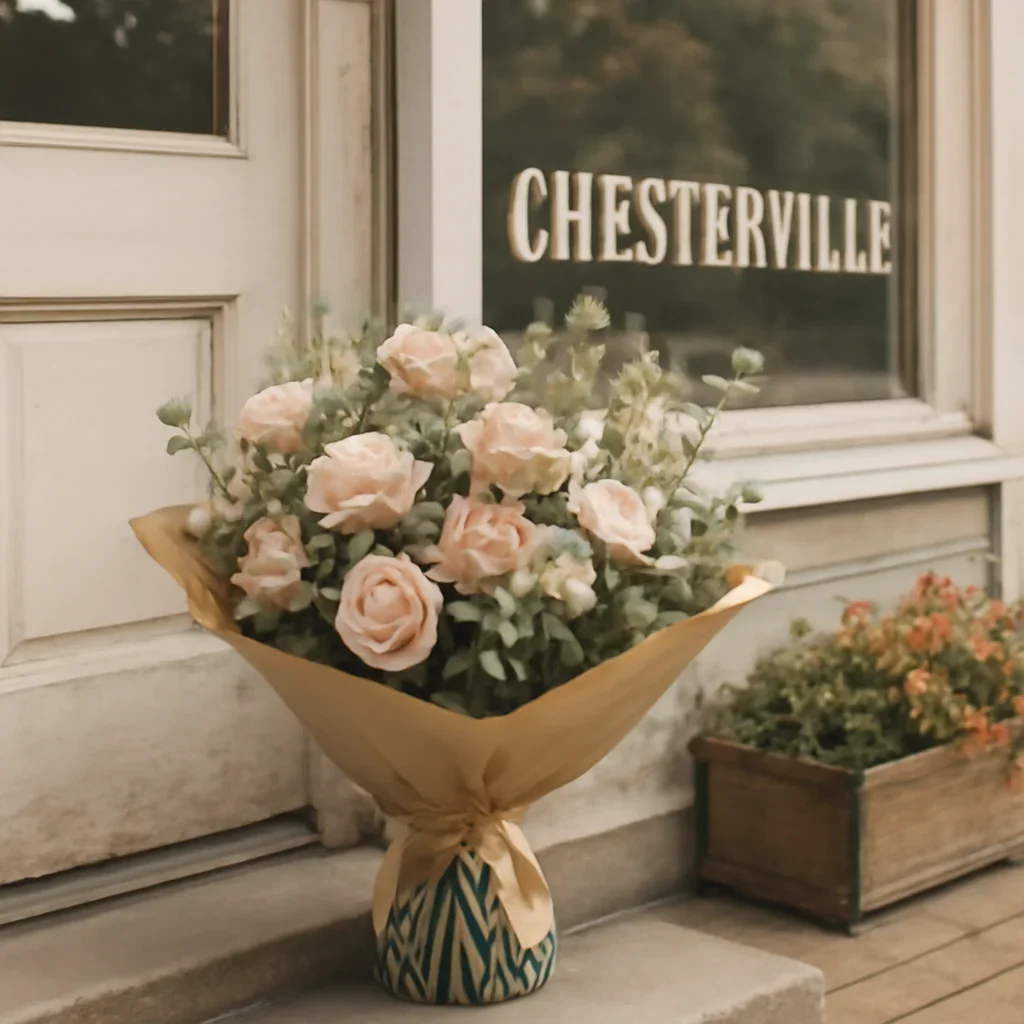 Fresh flowers styled for delivery and pickup in Chesterville