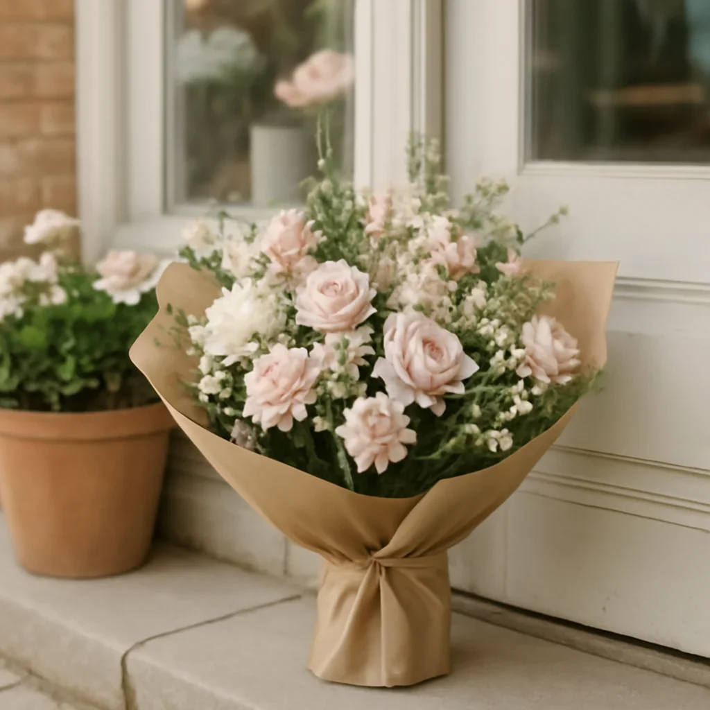 Fresh flowers styled for delivery and pickup in Balloons & adds