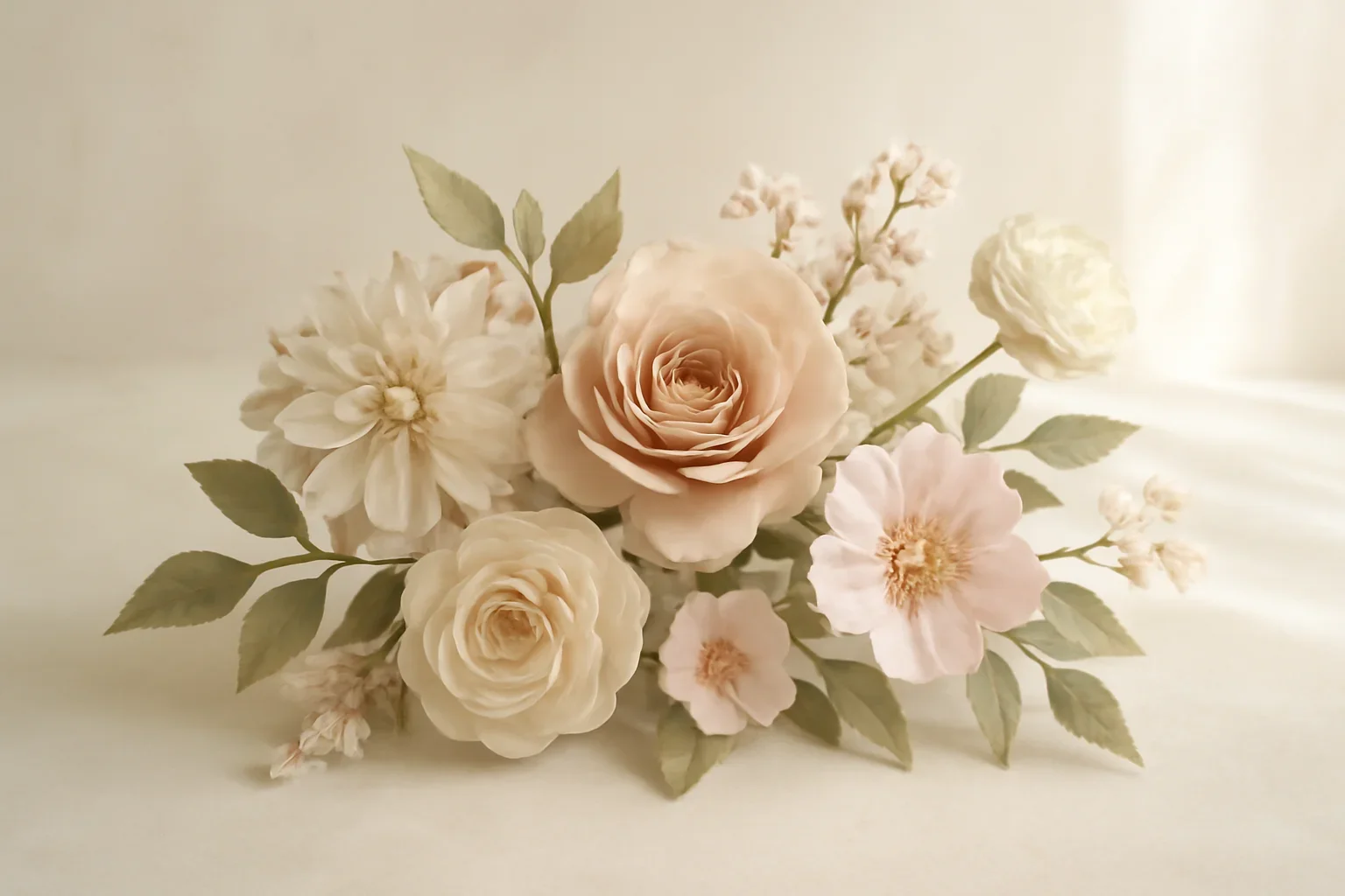Handcrafted floral design representing case studies & galleries