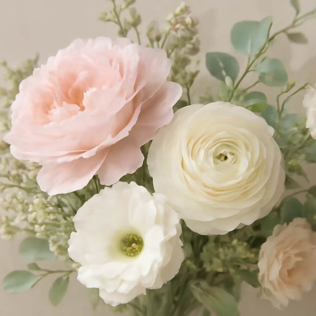 Seasonal flowers and design details related to case studies & galleries