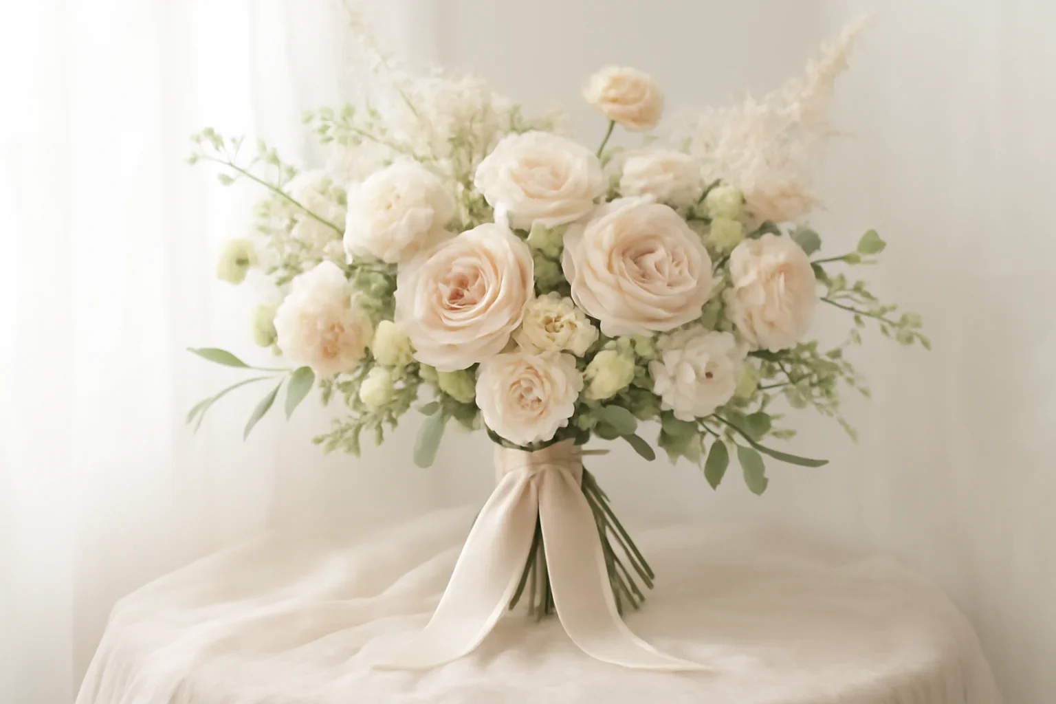 Handcrafted floral design representing case study: wedding flowers in winchester, on