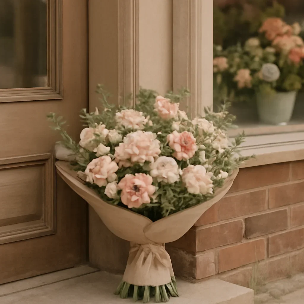 Fresh flowers styled for delivery and pickup in Custom Flower Arrangements