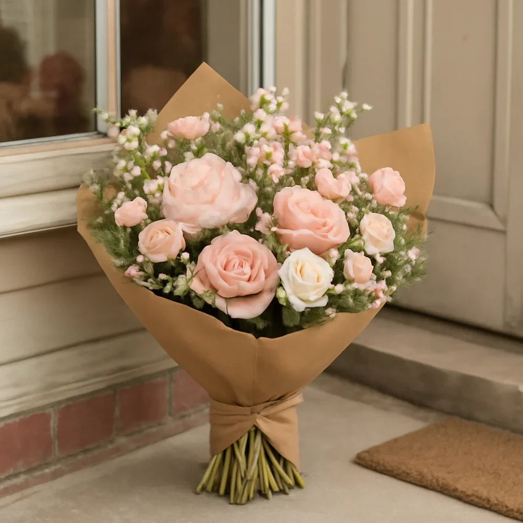 Fresh flowers styled for delivery and pickup in Dundas County