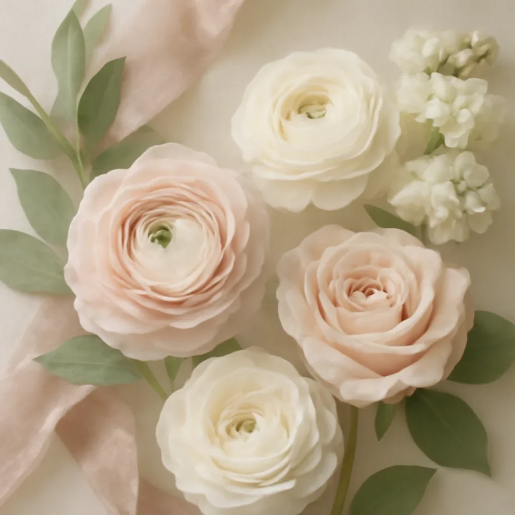 Seasonal flowers and design details related to faq