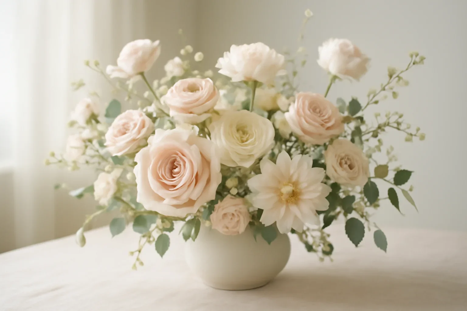 Handcrafted floral design representing why order from durant's flowers