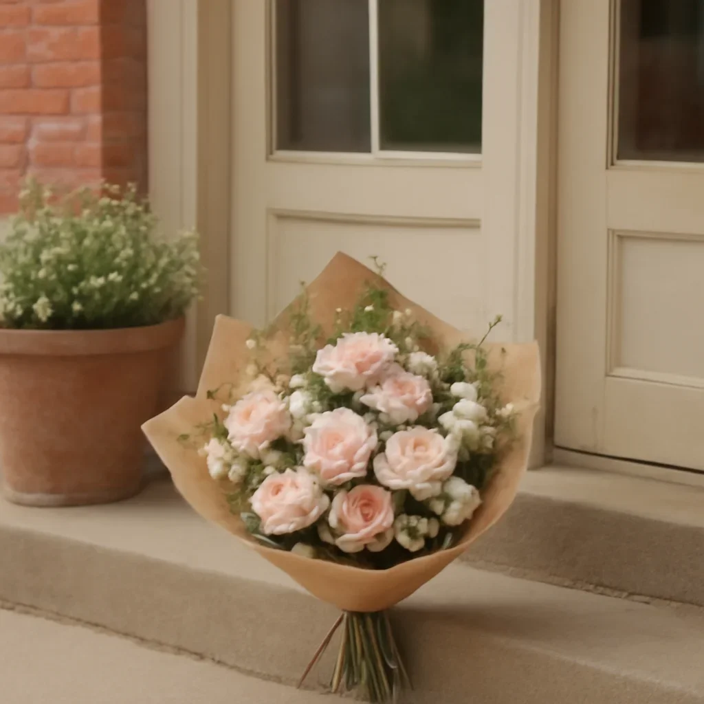 Fresh flowers styled for delivery and pickup in Features