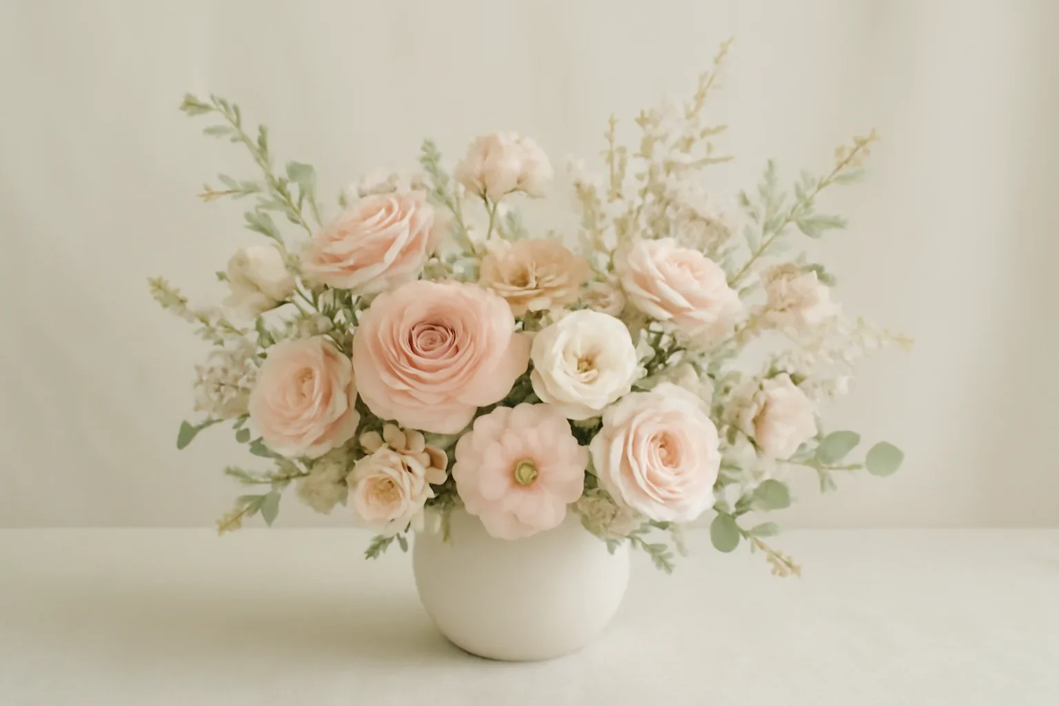 Handcrafted floral design representing birthday flowers