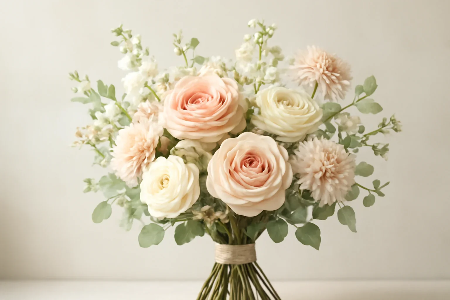 Handcrafted floral design representing get well flowers