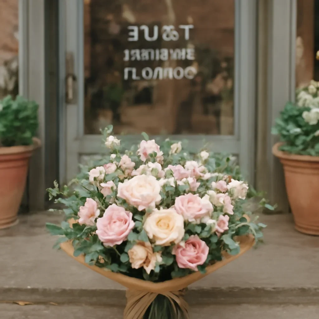 Fresh flowers styled for delivery and pickup in Just Because Flowers