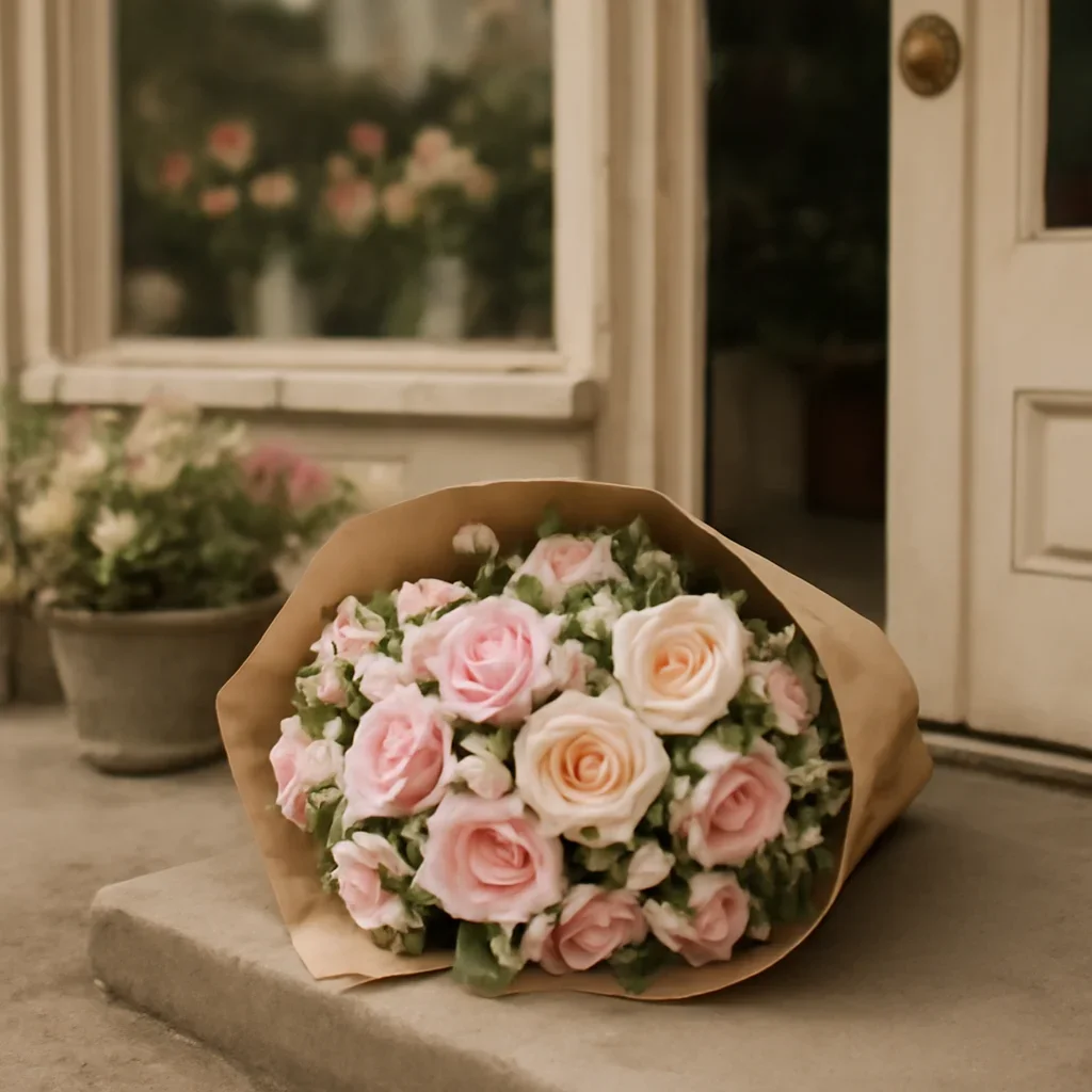 Fresh flowers styled for delivery and pickup in Roses