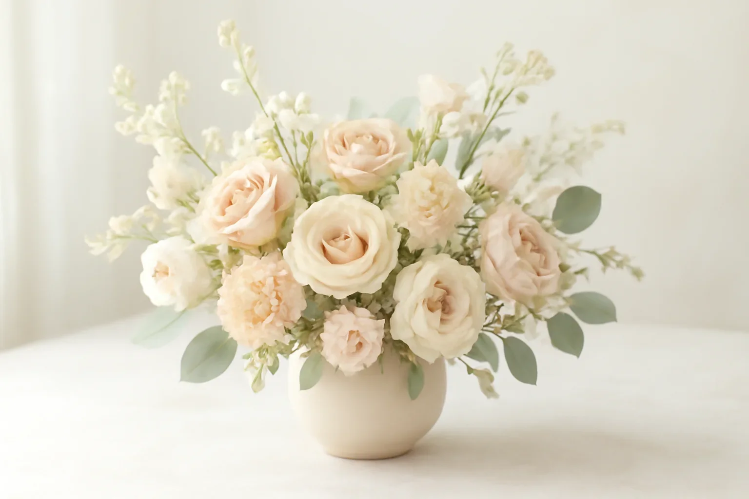 Handcrafted floral design representing hospital flower delivery