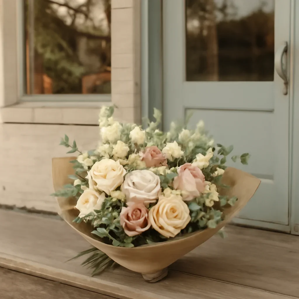 Fresh flowers styled for delivery and pickup in Restaurants & event Venues