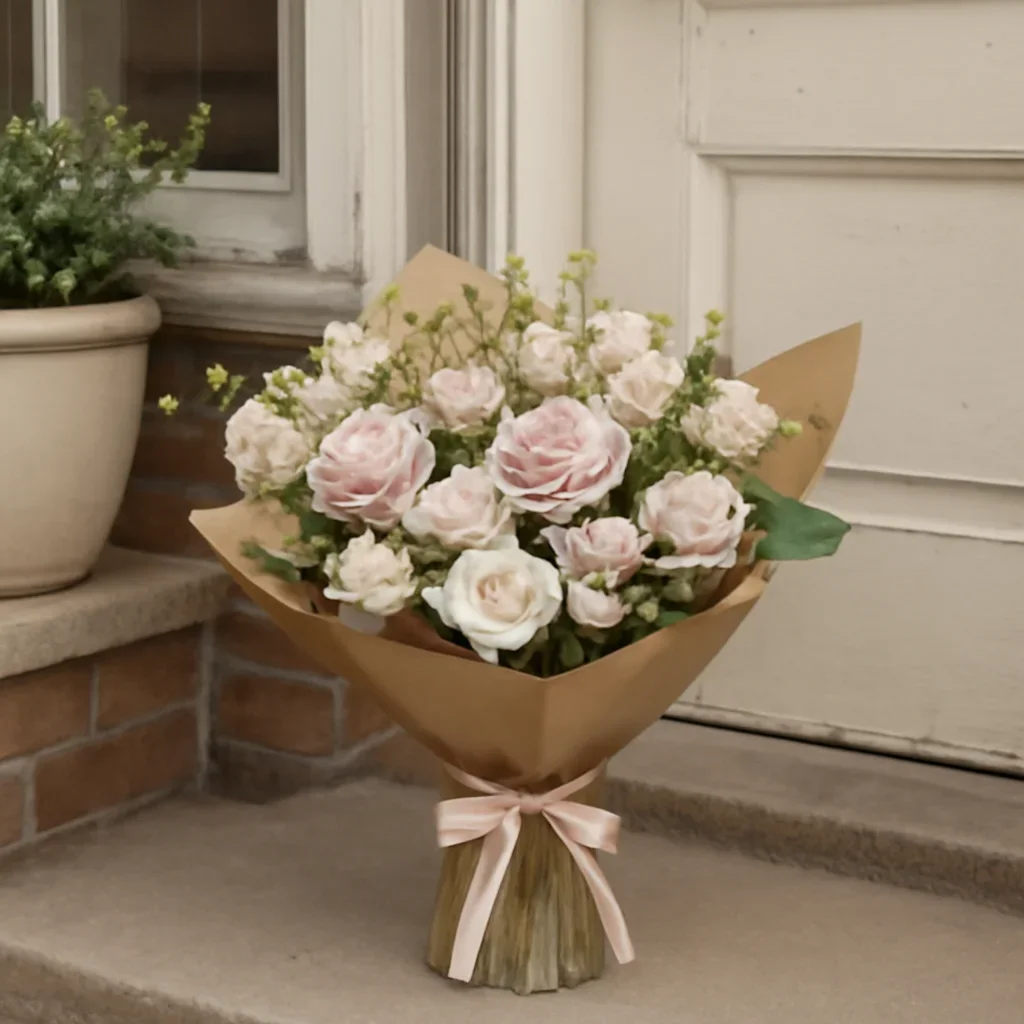 Fresh flowers styled for delivery and pickup in Event & venue Collaboration