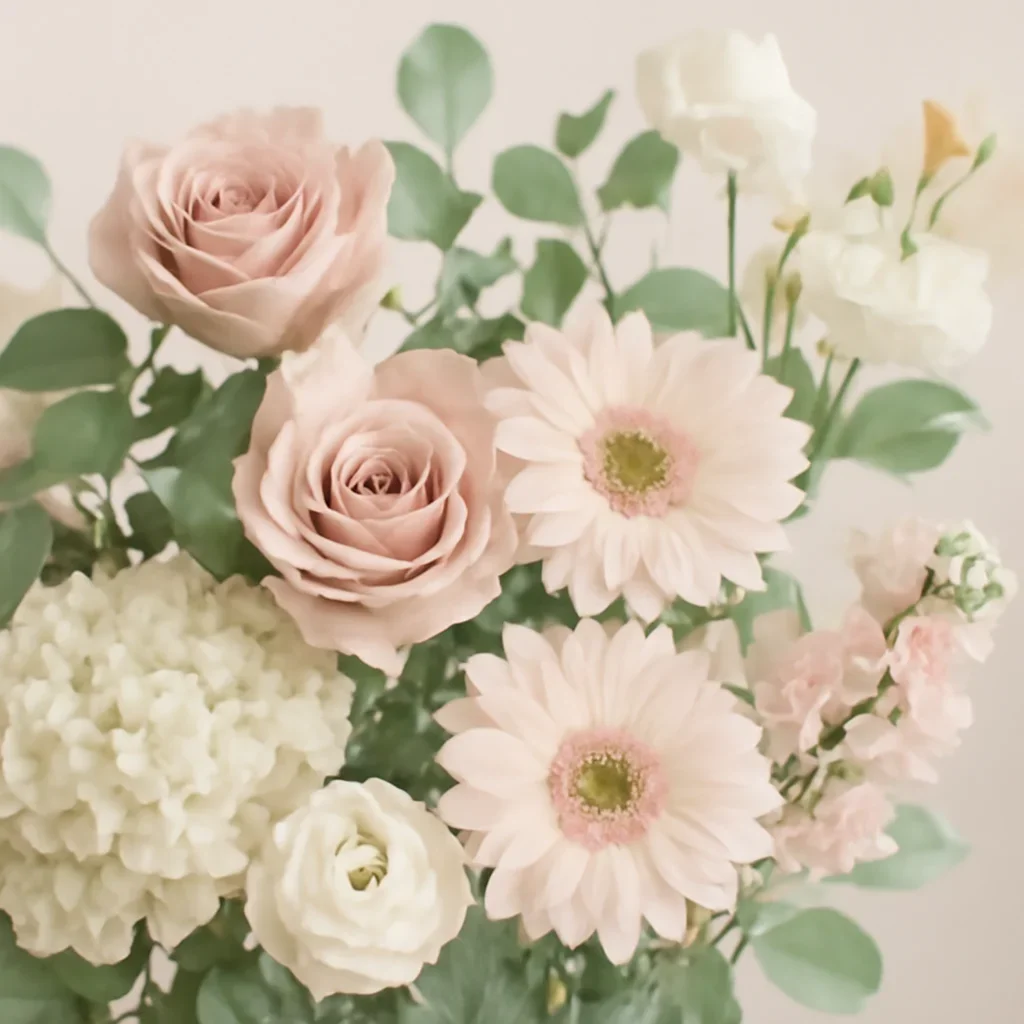 Seasonal flowers and design details related to flowers by wire across canada & north america
