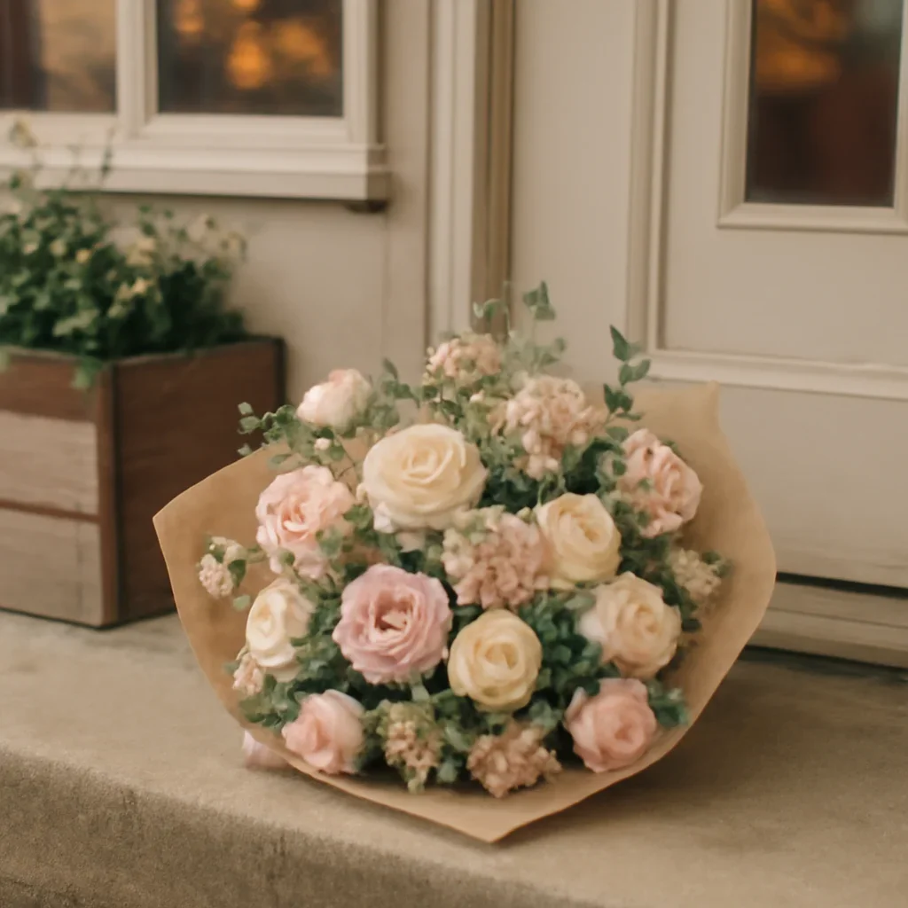 Fresh flowers styled for delivery and pickup in Integrations