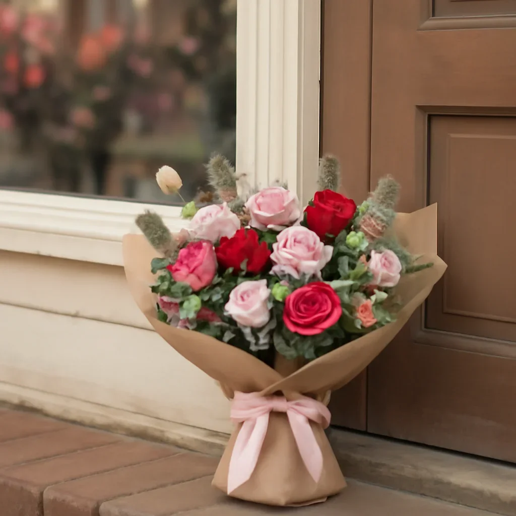 Fresh flowers styled for delivery and pickup in Valentines Day Flowers