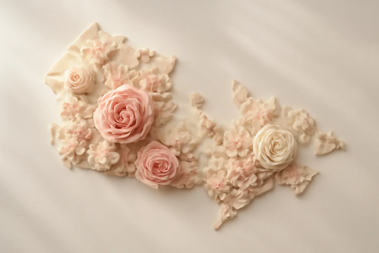 Handcrafted floral design representing delivery areas