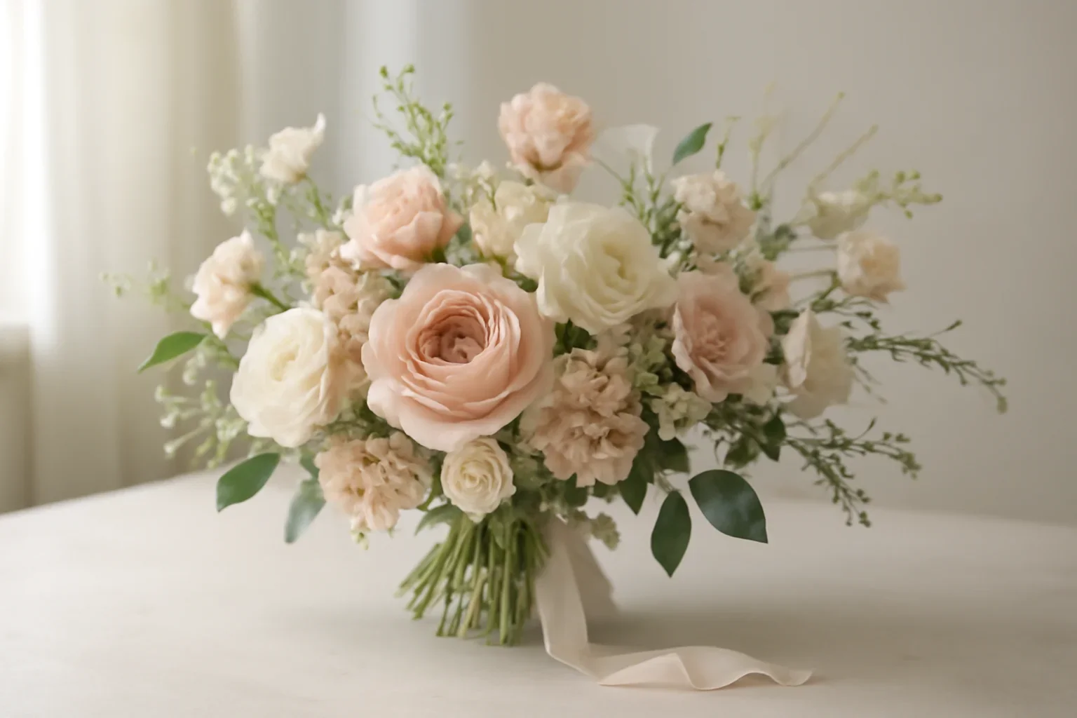 Handcrafted floral design representing funeral home flower delivery