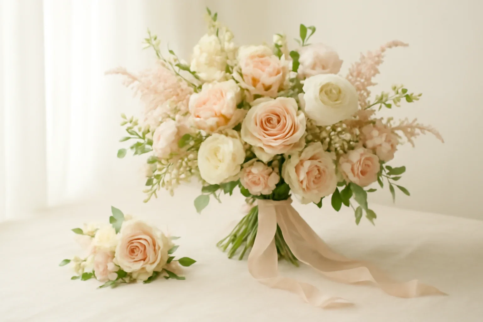 Handcrafted floral design representing wedding packages